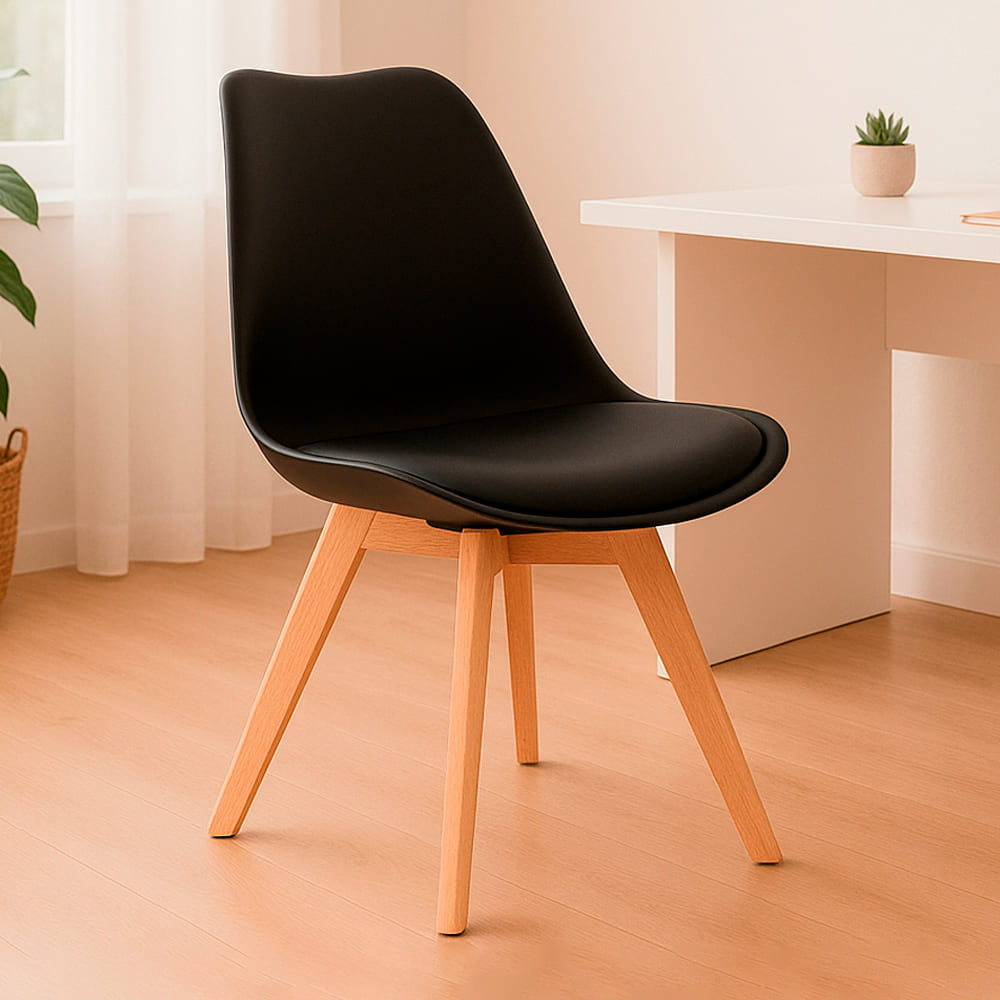 Silla de Oficina Komsum Ravena Negro