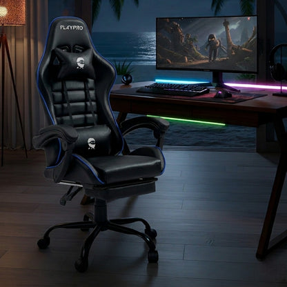 Silla Gamer Con Masajeador Lumbar Playpro X1