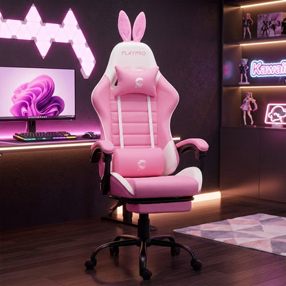 Silla Gamer Con Masajeador Lumbar Playpro X1