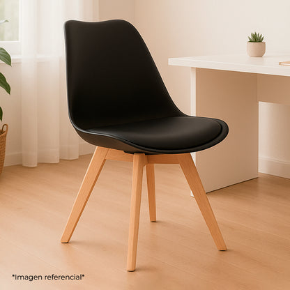 Silla de Oficina Komsum Bonno Negro