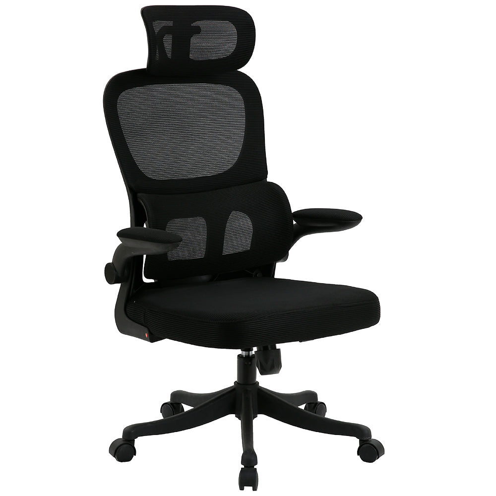 Silla Ergonomica de Oficina Gerencial Komsum Turin Negro