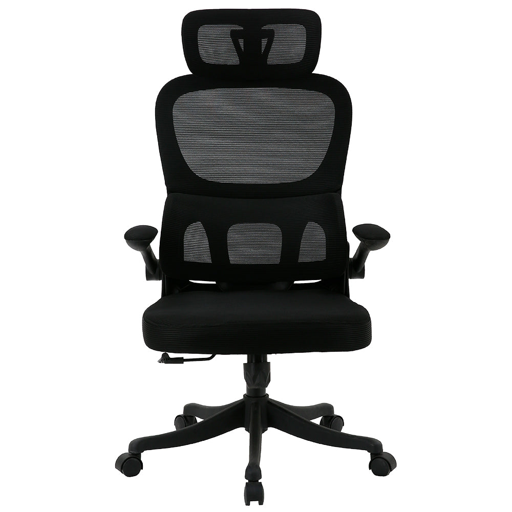Silla Ergonomica de Oficina Gerencial Komsum Turin Negro