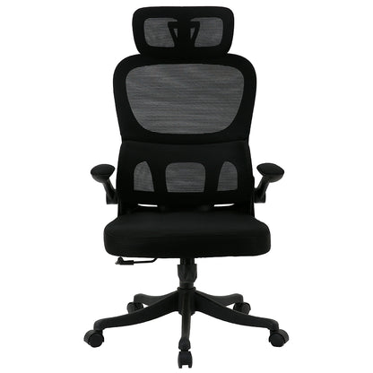 Silla Ergonomica de Oficina Gerencial Komsum Turin Negro